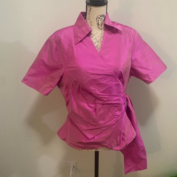 MARISA BARATELLI Thai Silk Top - Picture 2 of 4